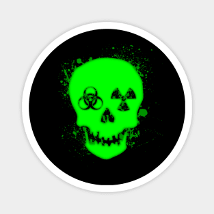 Toxic Skull Magnet